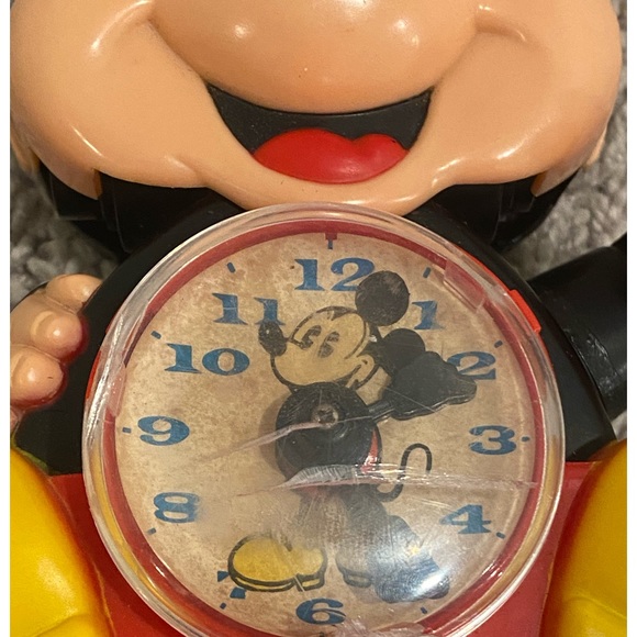 Disney Art Vintage Mickey Mouse Clock Poshmark
